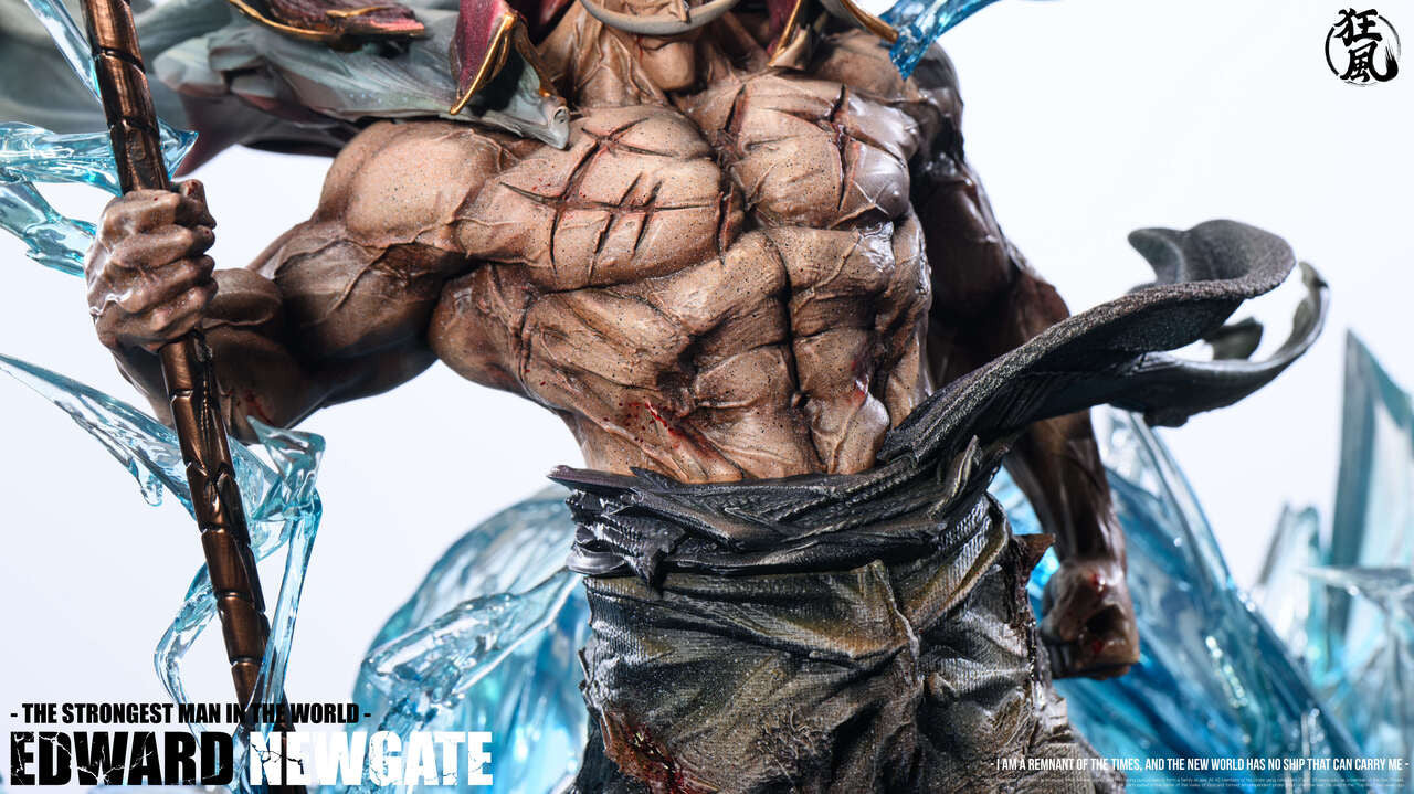 One Piece - WhiteBeard | 1:6/1:4 Resin Statue | by KuangFeng Studio
