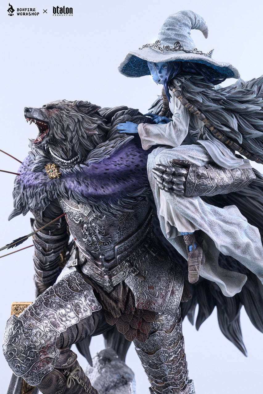 Elden Ring - Blaidd and Ranni | 1:4 Resin Statue | by Bonfire x DTalon Studio