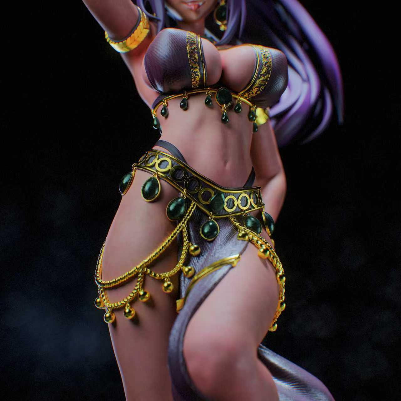 Bleach - Dancer Shihouin Yoruichi | Resin Statue | by ANE Studio