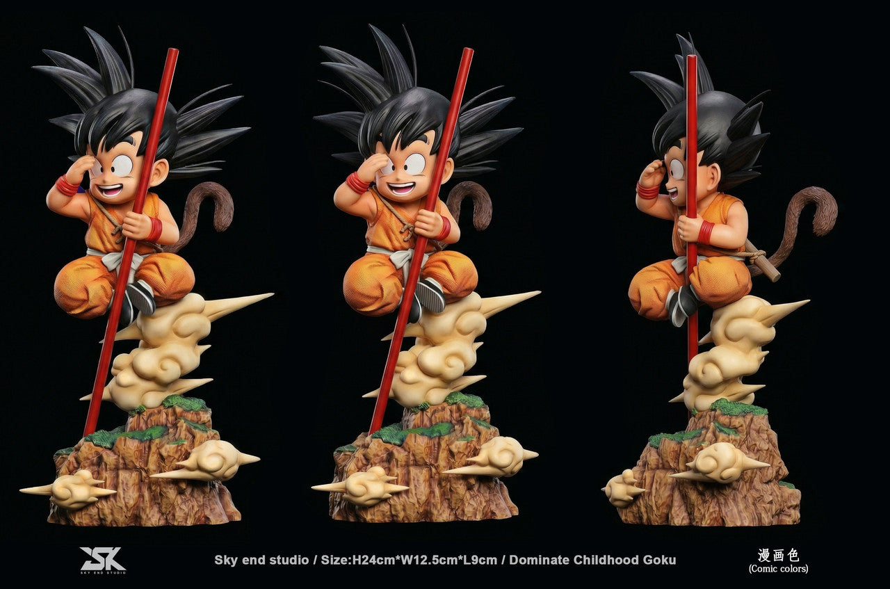 Dragon Ball - Childhood Goku | Resin Statue | by Sky End Studio
