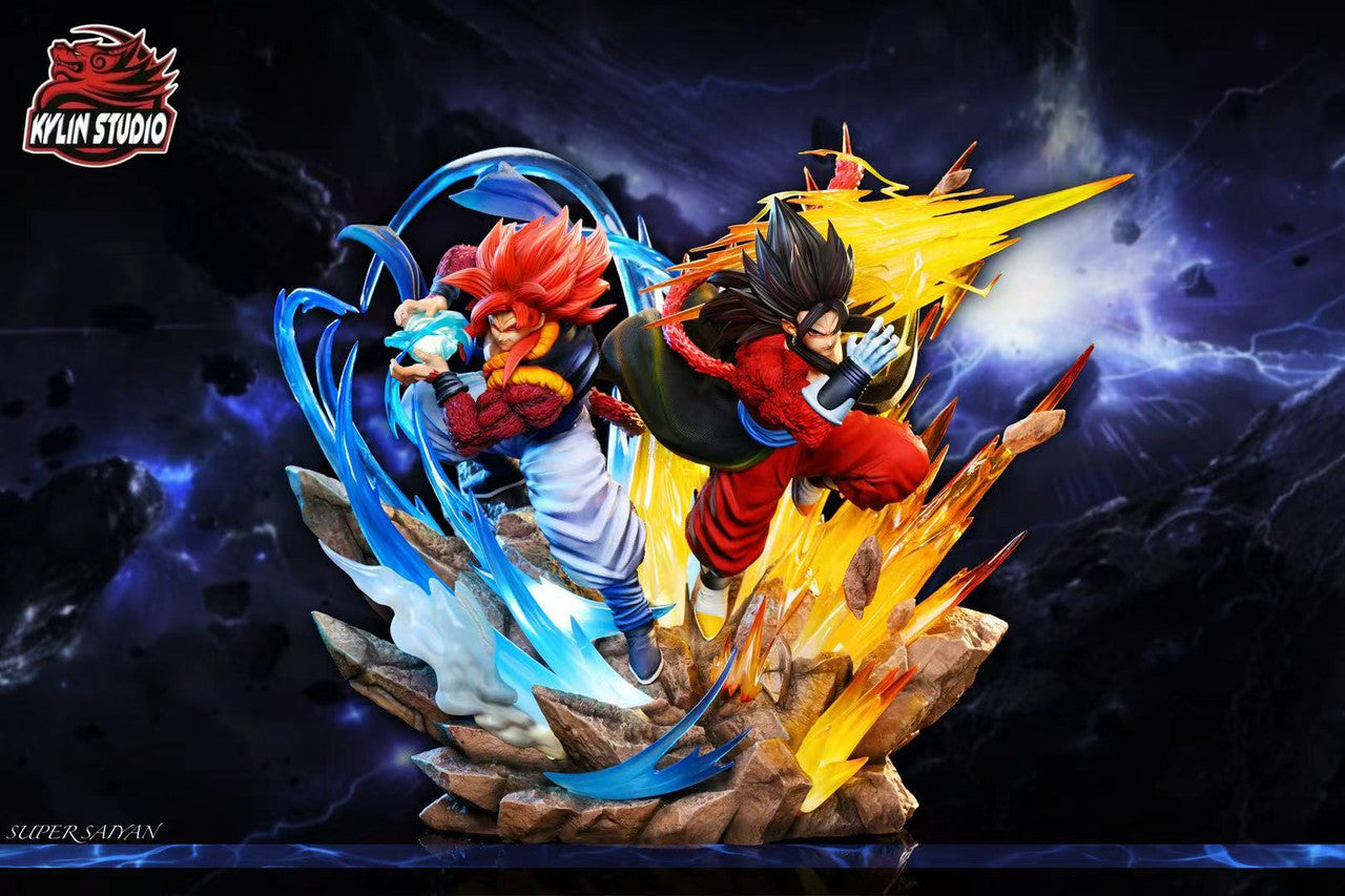 Dragon Ball - SS4 Gogeta & Vegito | 1:6 Resin Statue | by Kylin