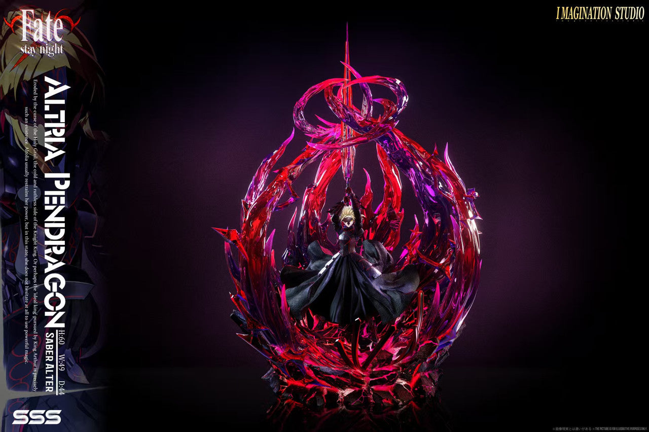 Fate/stay night - Black Saber | 1:6 Resin Statue | by Imagination Studio