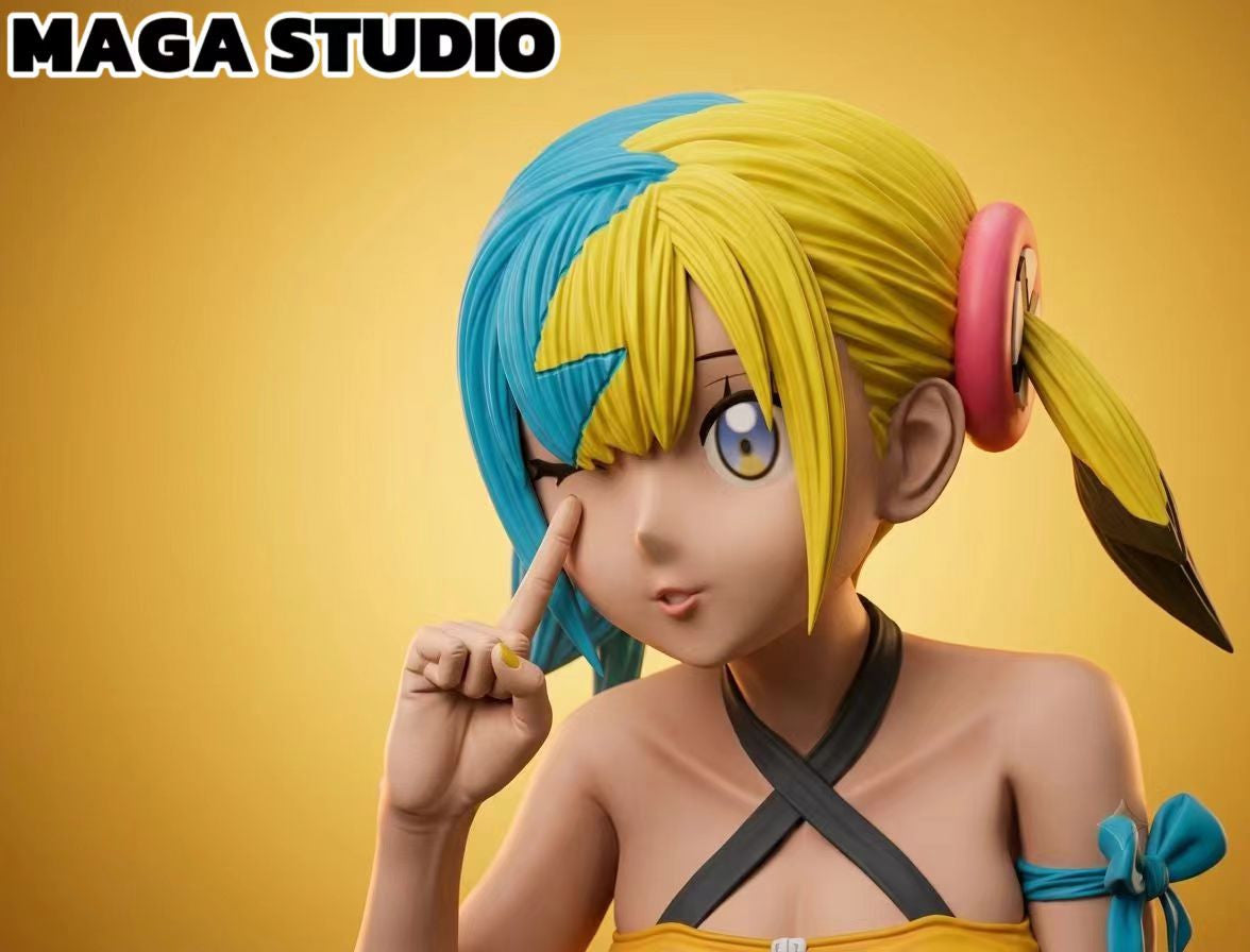 Pokémon - Canari & Eelektross | 1:20 Resin Statue | by Maga Studio