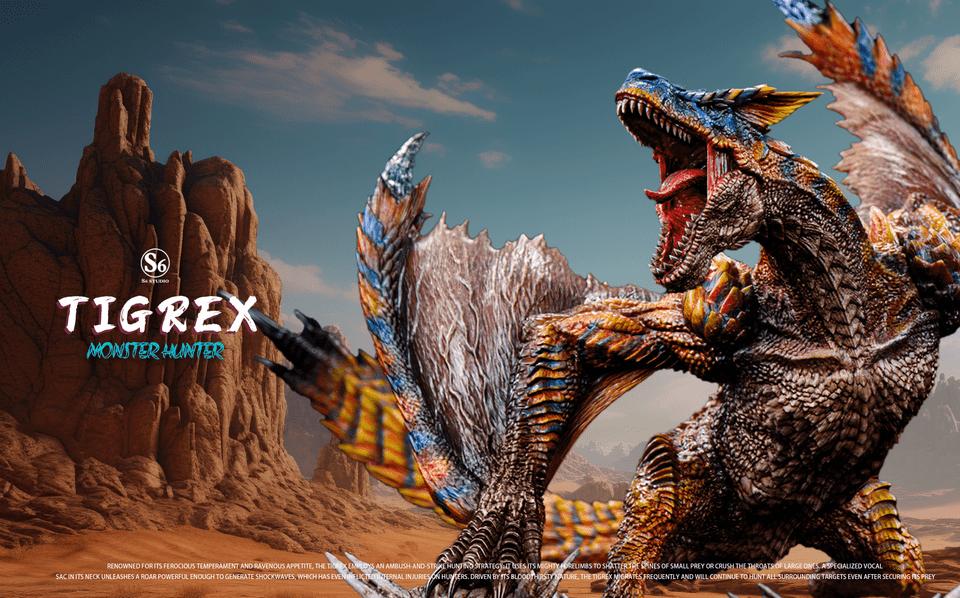 Monster Hunter - Tigrex | Resin Statue | by S6 Studio