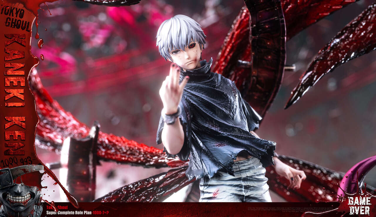 Tokyo Ghoul - Ken Kaneki | 1:6 Resin Statue | by Game Over Studio