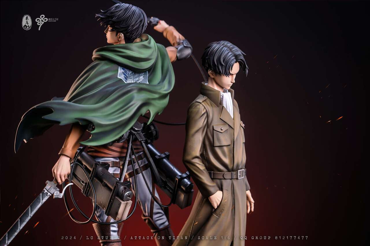 Attack on Titan - Levi Ackerman Diorama | 1:6 Resin Statue | by LC Studio