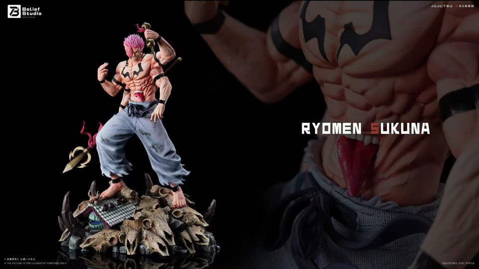 Jujutsu Kaisen - Ryomen Sukuna | 1:6 Resin Statue | by Belief Studio