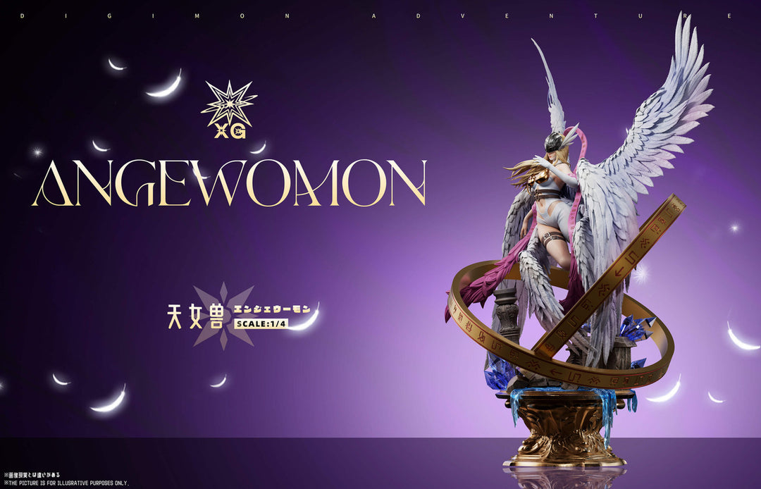 Digimon - Angewomon | 1:6/1:4 Resin Statue | by XG Studio ...