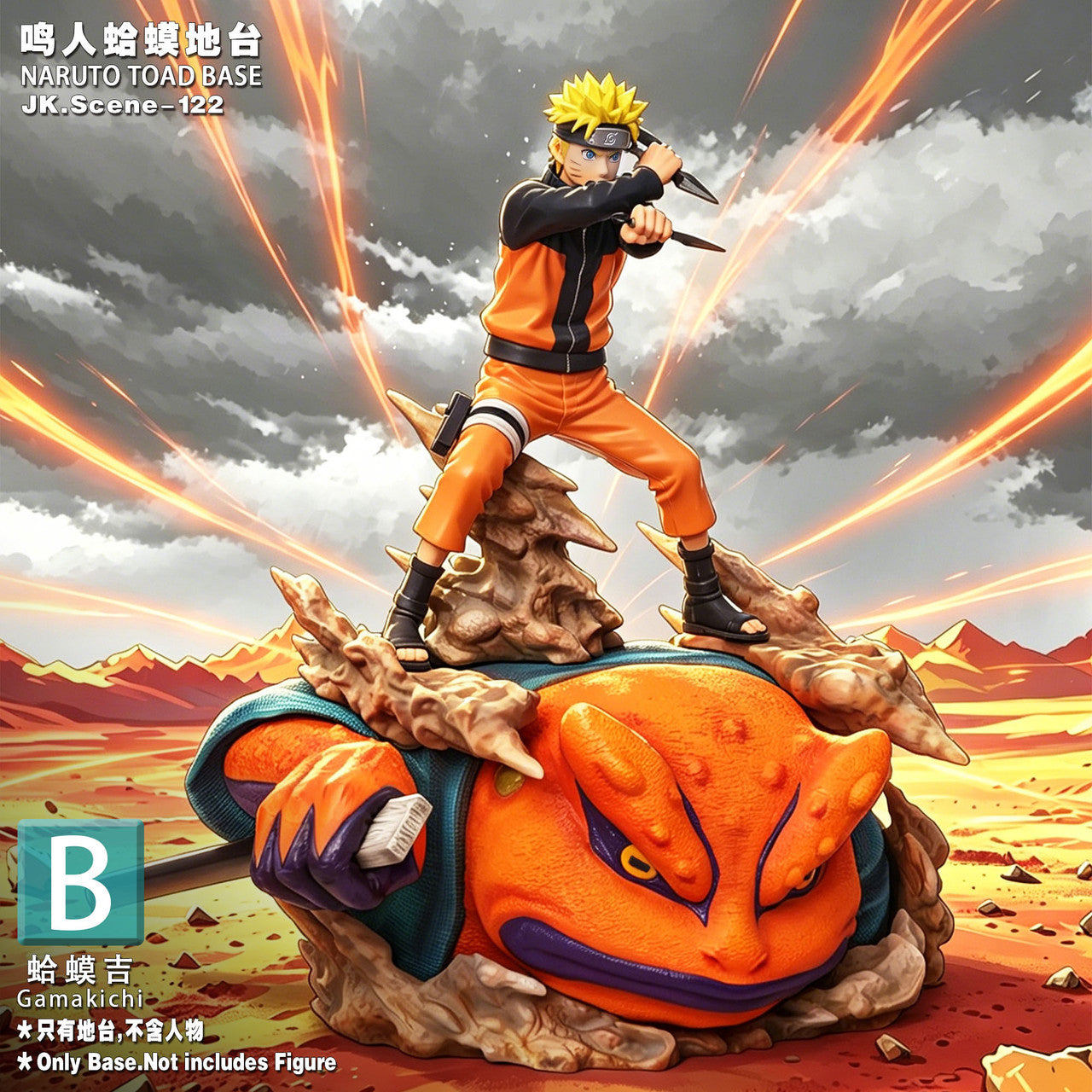 Naruto - Toad Base | Resin Statue | by JacksDo Studio