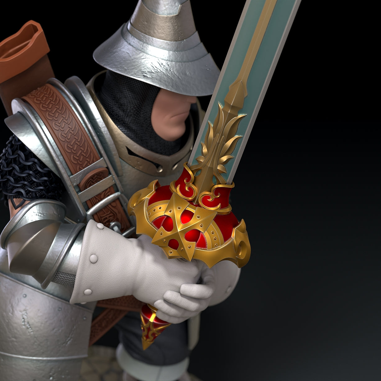 Final Fantasy - Steiner | 1:4 Resin Statue | by Solar Studio