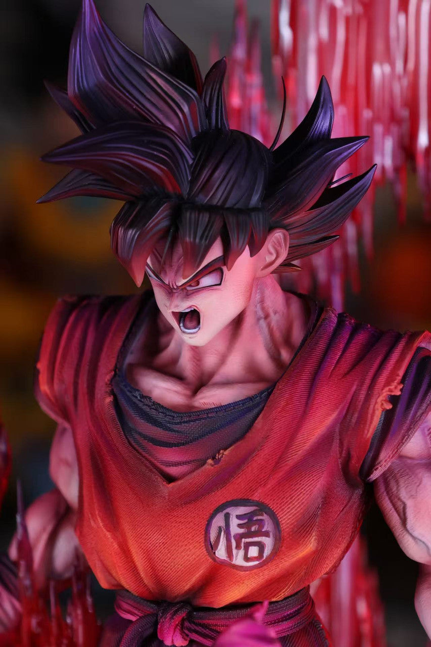 Dragon Ball - Goku Kaio-ken | 1:6 Resin Statue | by YunQi Studio