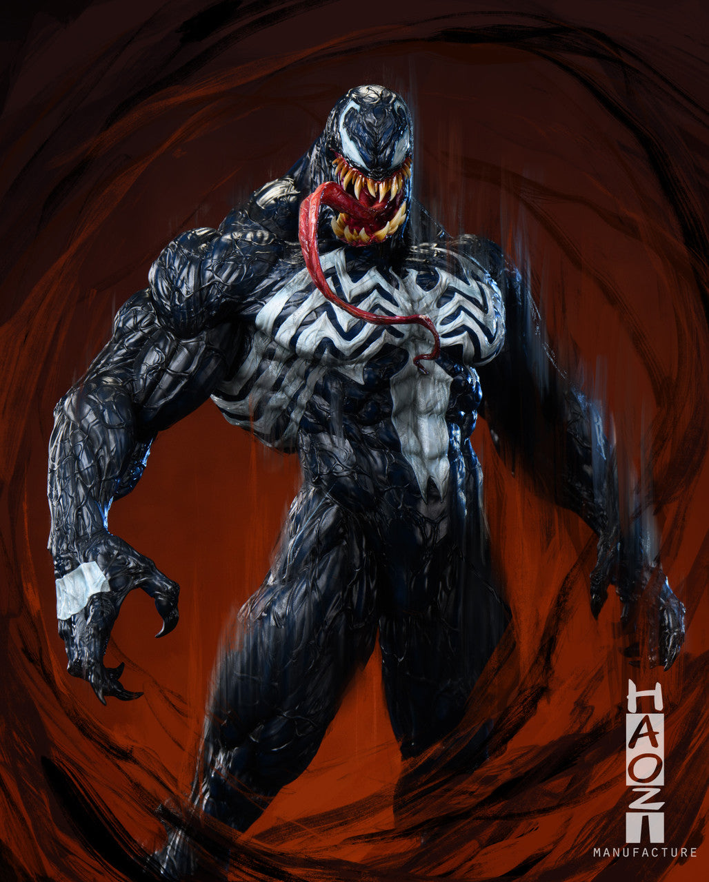 Marvel Comics - Venom Eddie | 1:4 Resin Statue | by HAOZI Studio