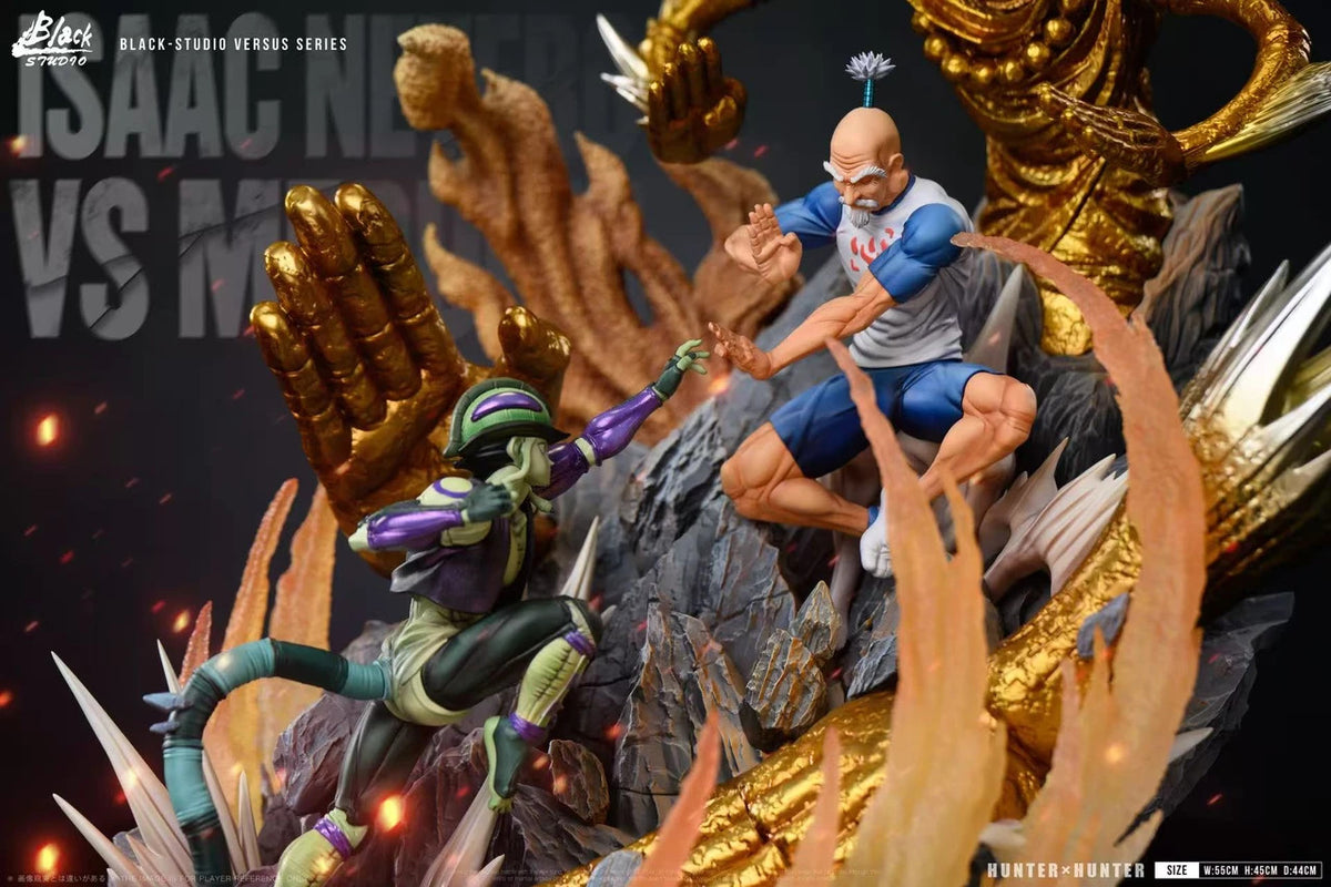Hunter × Hunter - Isaac Netero vs Meruem