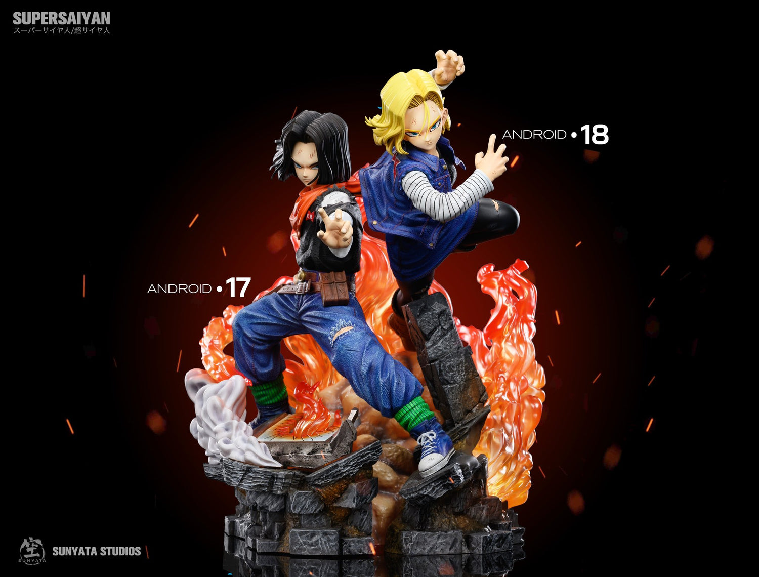 Dragon Ball - Android 17 & 18 | 1:6 Resin Statue | von Sunyata Studio