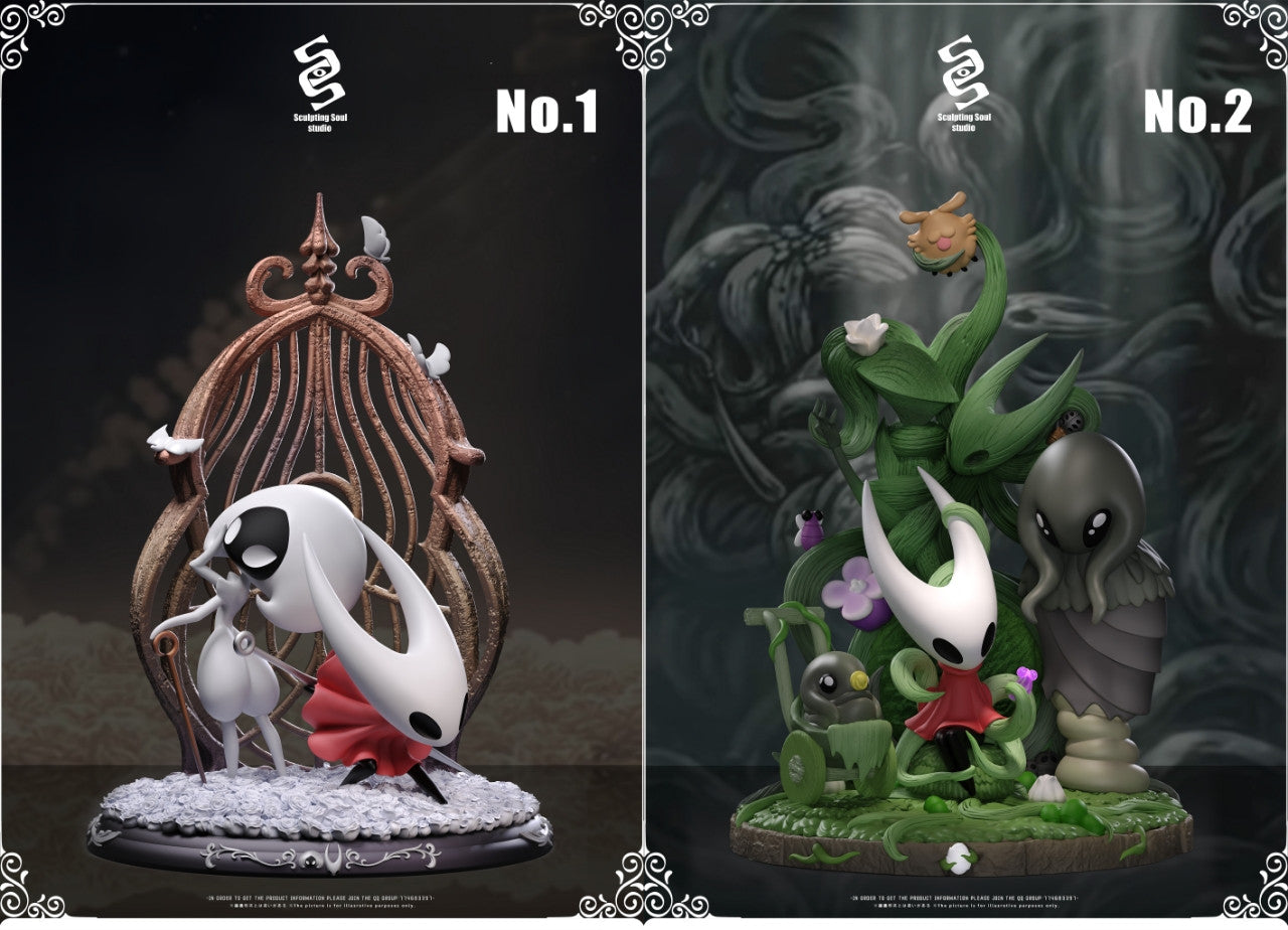 Hollow Knight - Greyroot & Hornet | Resin Statue | by Sculpting Soul Studio