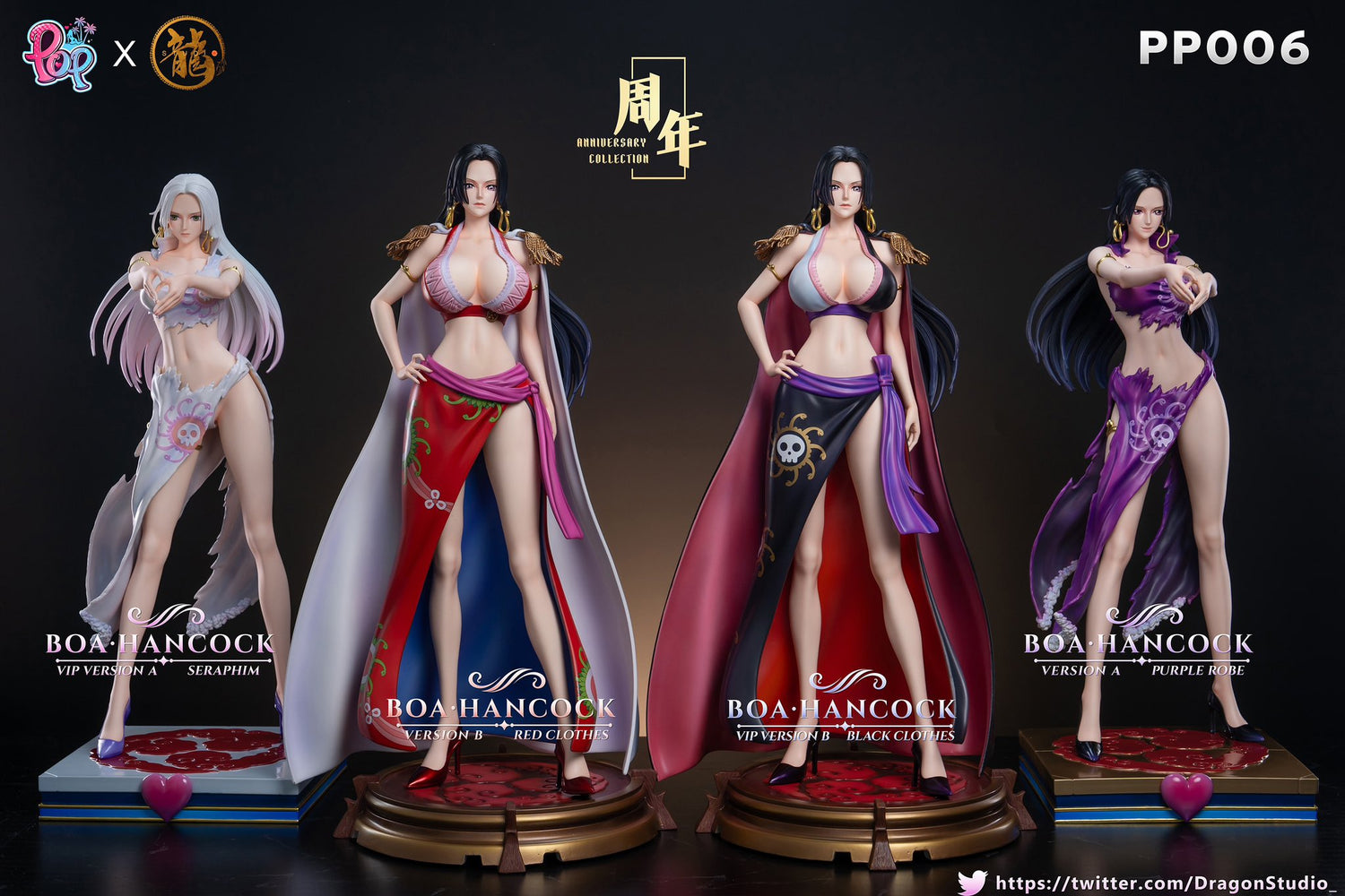 One Piece - Boa Hancock | 1:4 Resin Statue | von Dragon x POP Studios