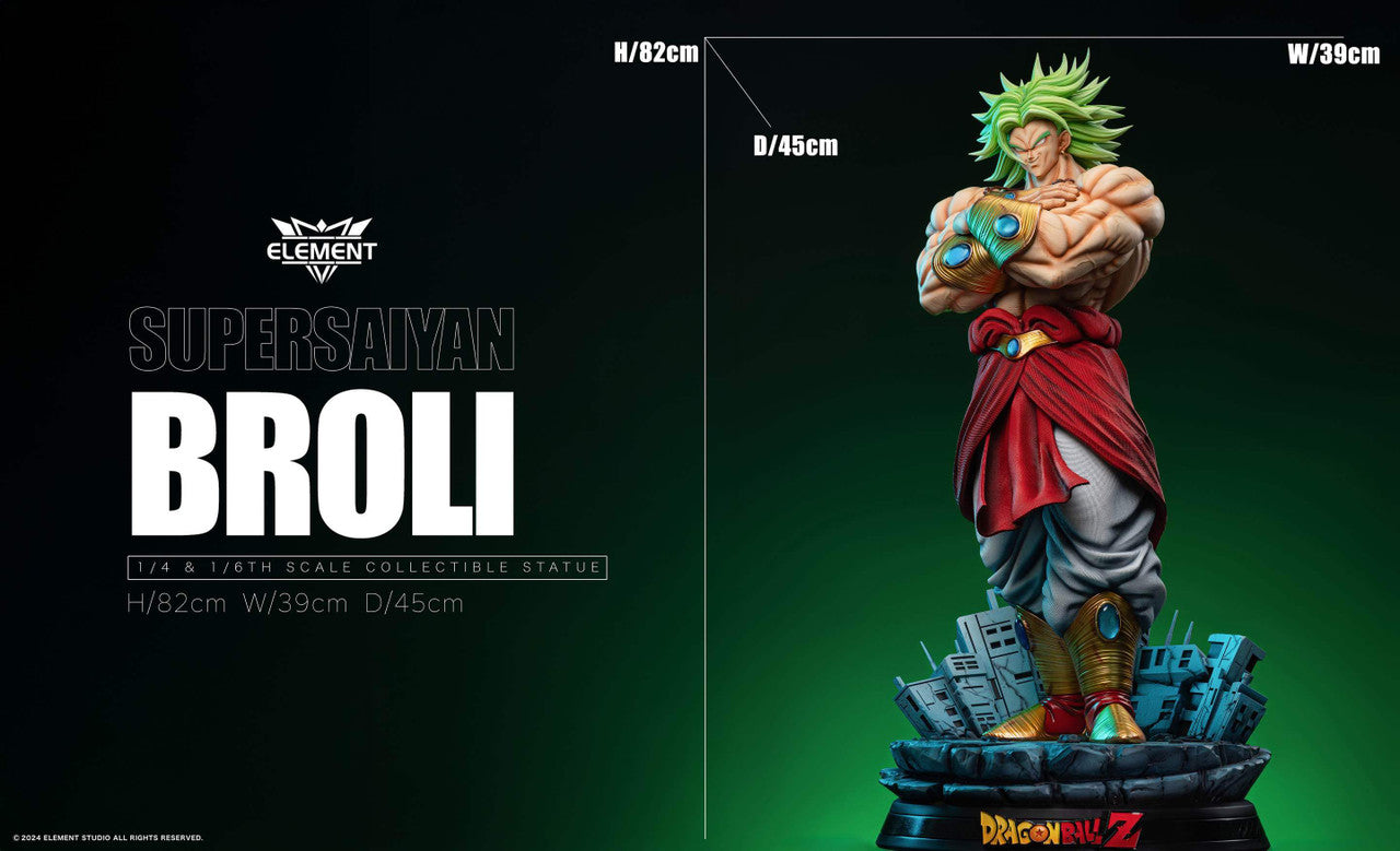 Dragon Ball - Broly | 1:4 Resin Statue | by Element Studio