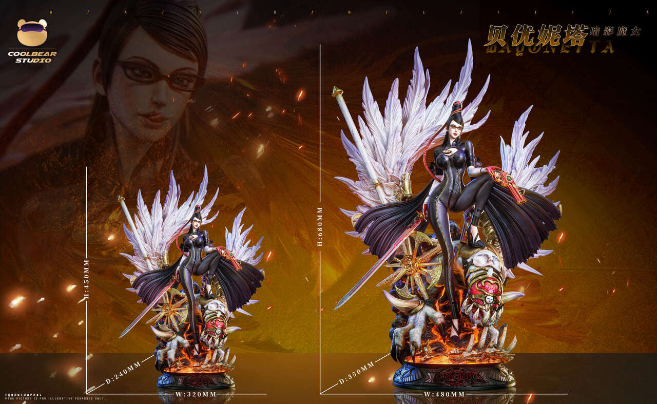 Bayonetta - Bayonetta | 1:6/1:4 Resin Statue | by Coolbear Studio