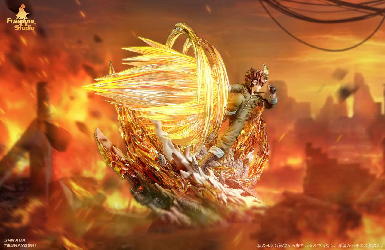Katekyo Hitman Reborn! - Sawada Tsunayoshi Work clothes | Resin Statue | by Freedom Studio