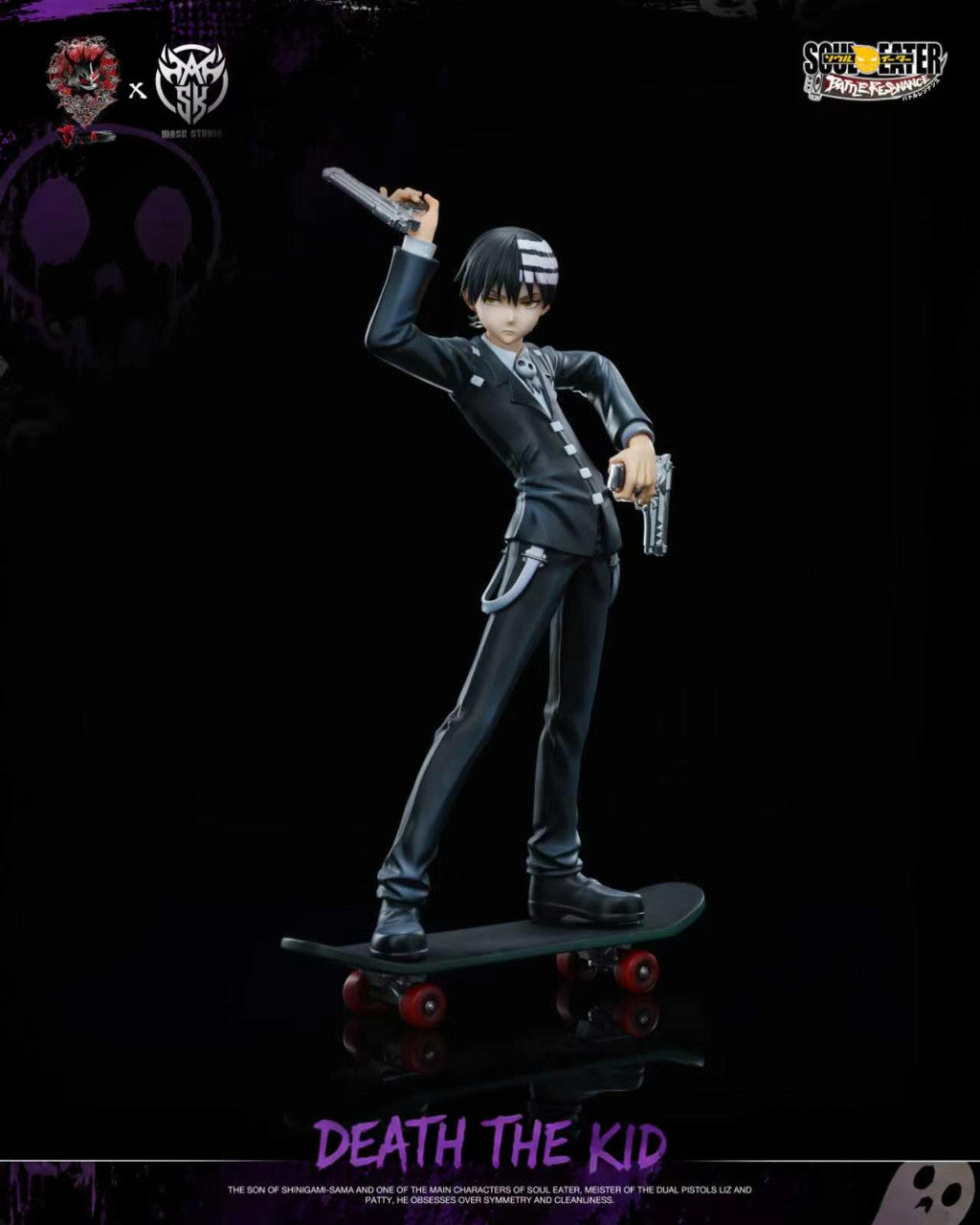 Soul Eater - Death the Kid | Resin Statue | by Mask Studio × Weare A Design Studio