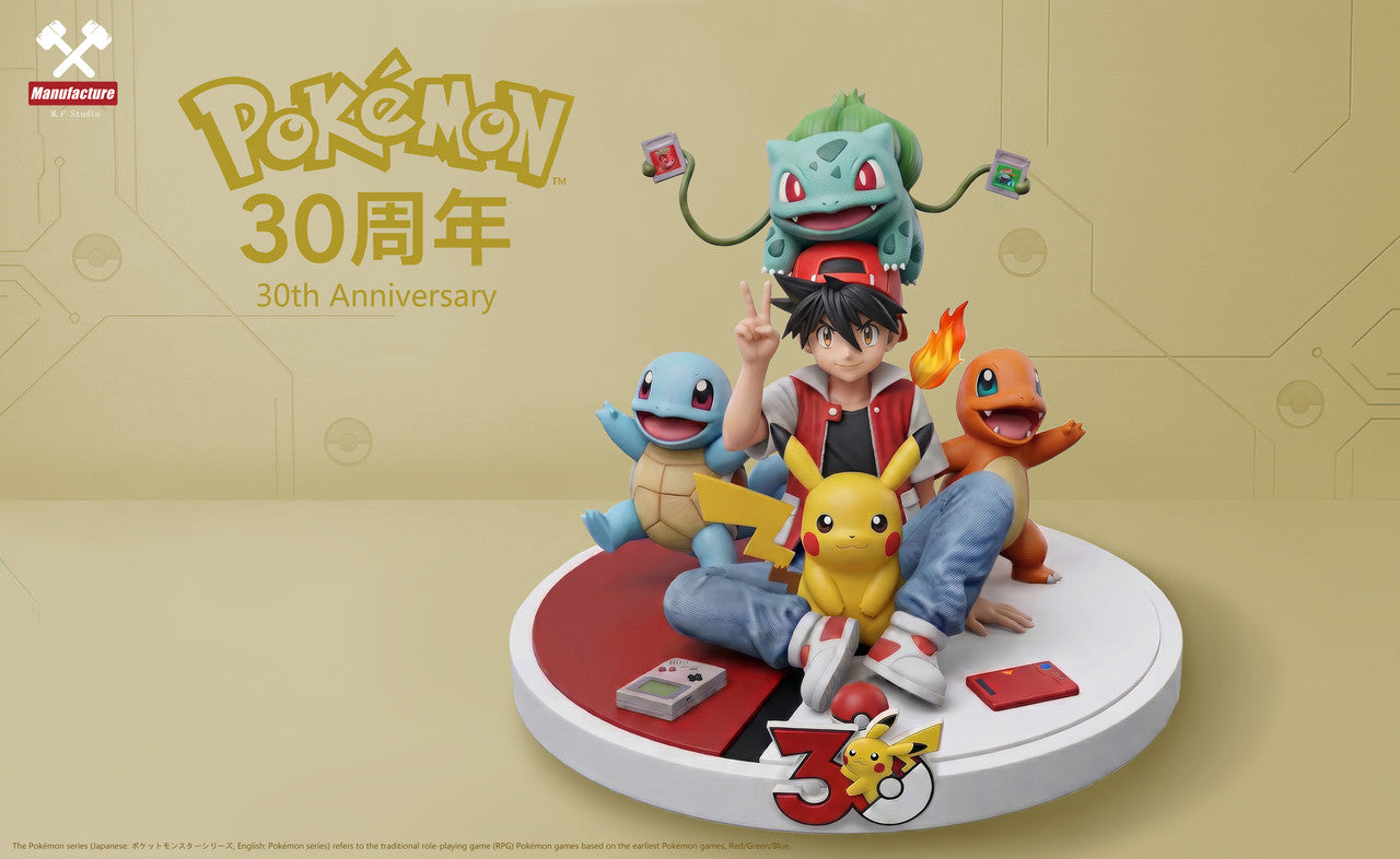 Pokémon - 30th Anniversary | 1:8 Resin Statue | by MF Studio