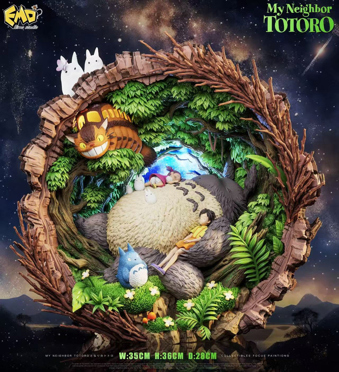 mogura_totoro My Neighbor Totoro - My Neighbor Totoro | Resin Statue | by EMO