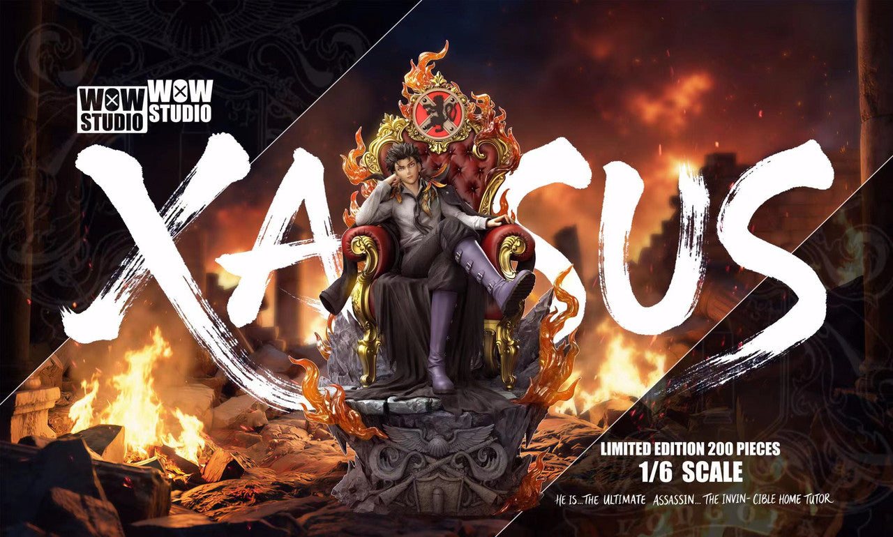 Katekyo Hitman Reborn! - Xanxus Throne | 1:6 Resin Statue | by WOW Studio