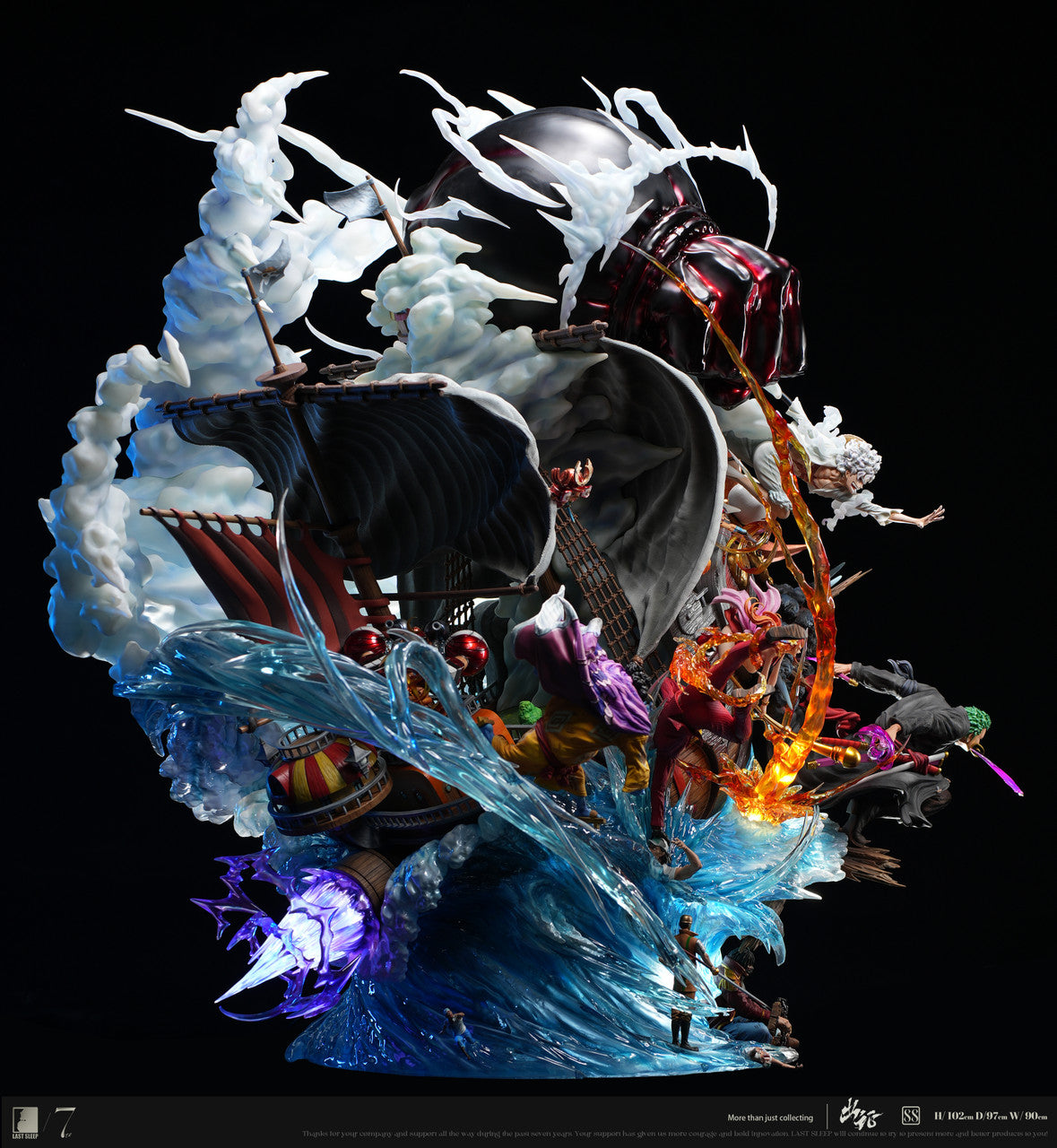 One Piece - 7 Years Celebration Battle | Resin Statue | by Last