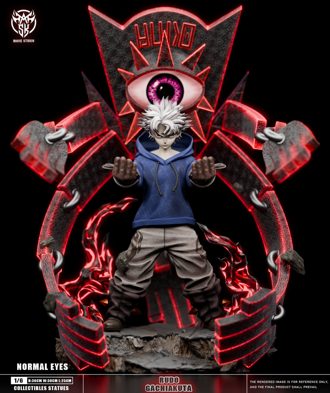 Gachiakuta - Rudo Surebrec | 1:6 Resin Statue | by Mask Studio