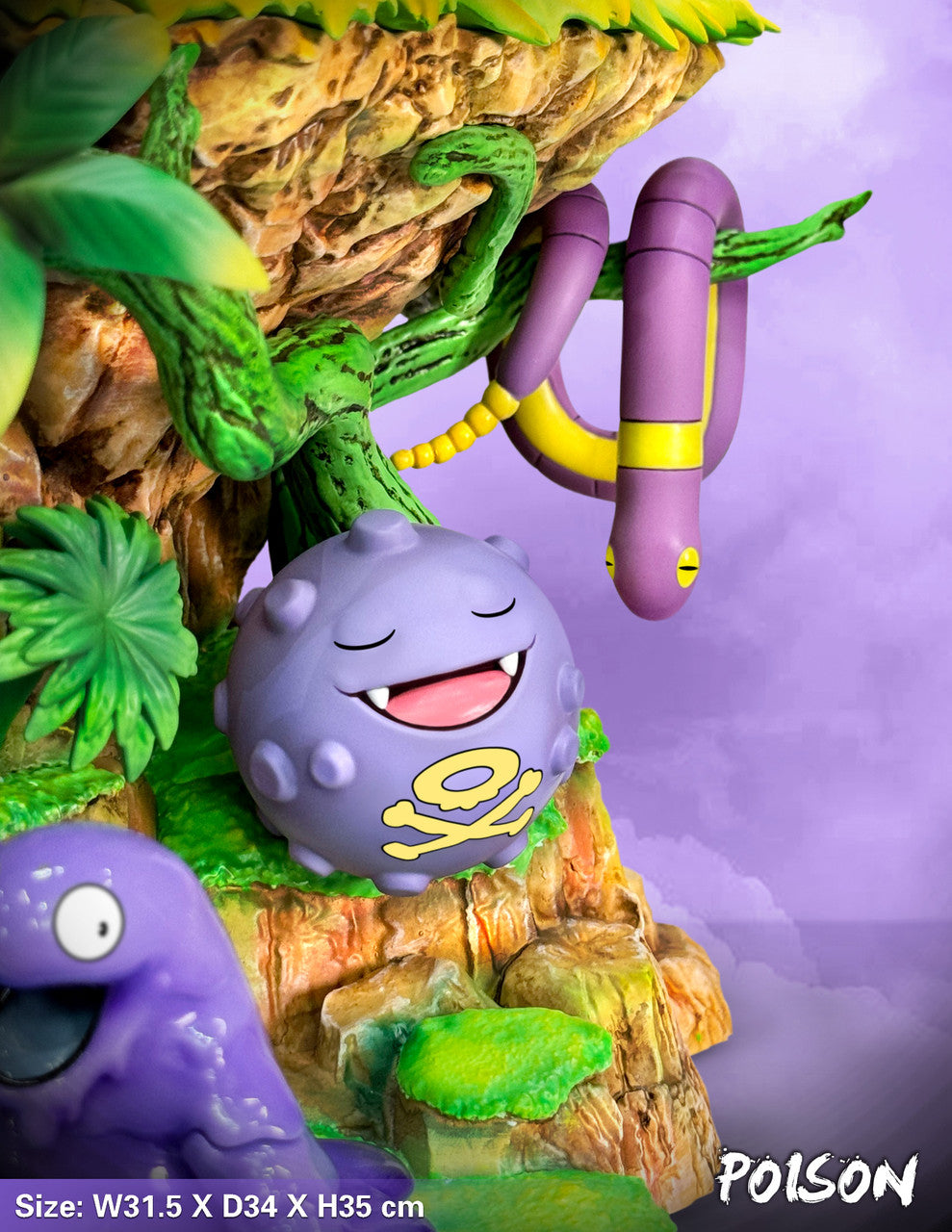 Pokemon - Poison type Group | Resin Statue | by EGG Studio