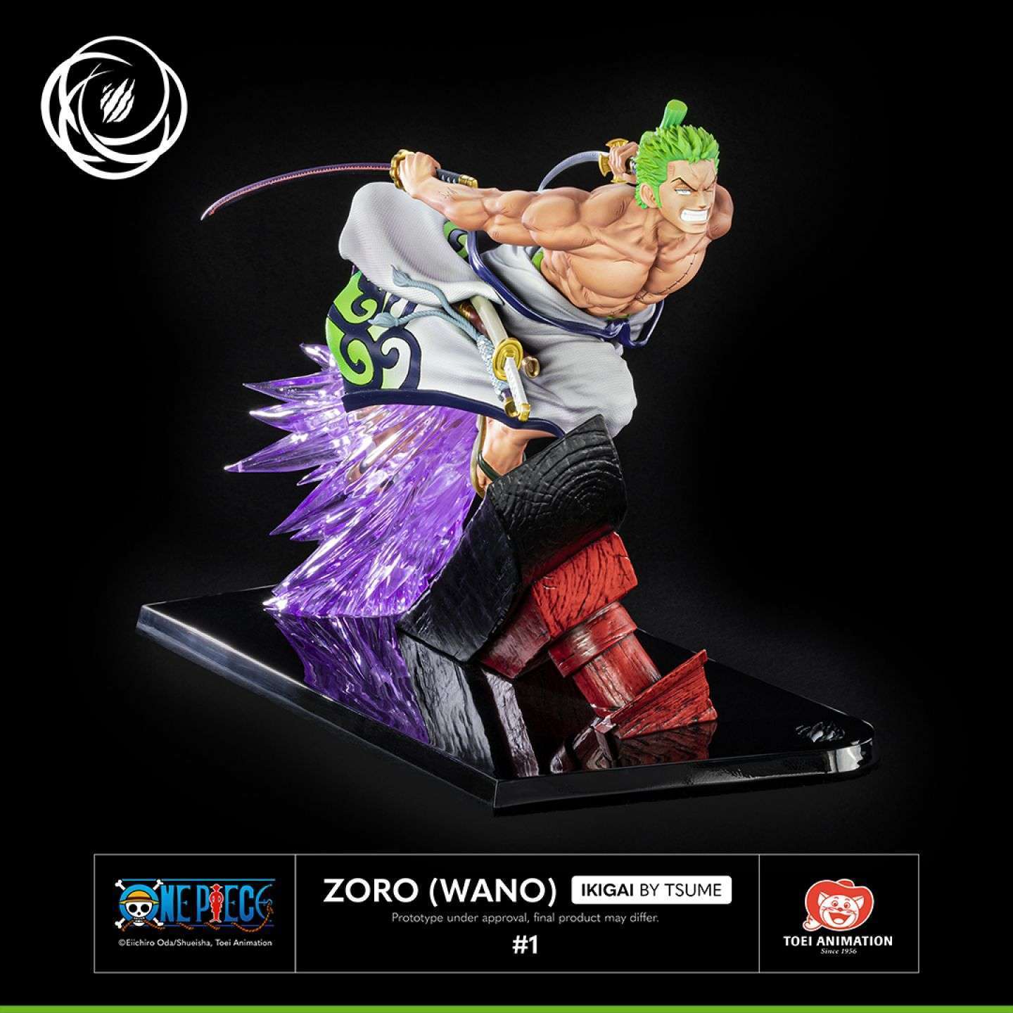 One Piece - Roronoa Zoro | 1:6 Resin Statue | von Ikigai by Tsume