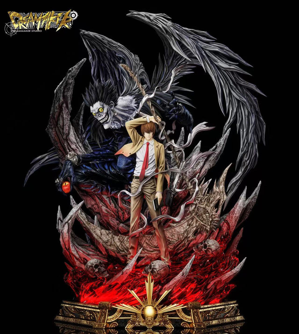 Death Note - Light Yagami & Ryuk | Resin Statue | by Dreammaker Studio