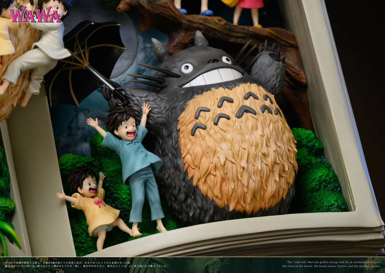 My Neighbor Totoro - My Neighbor Totoro book | Resin Statue | by WAWA Studio