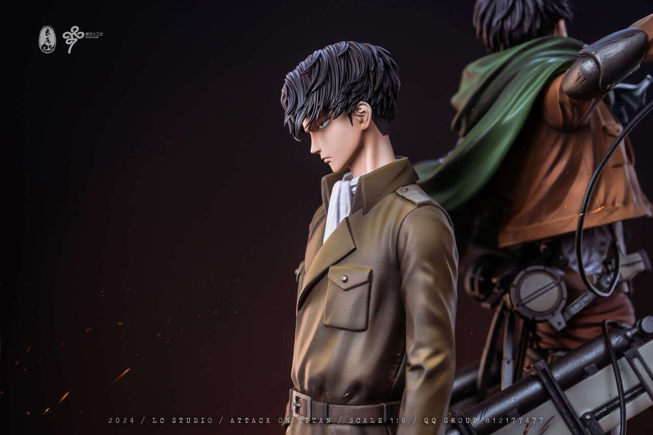 Attack on Titan - Levi Ackerman Diorama | 1:6 Resin Statue | by LC Studio