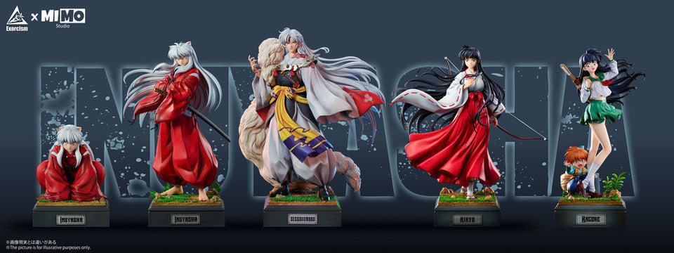 Inuyasha - Higurashi Kagome & Shippo | 1:6 Resin Statue | by Exorcism & Mimo Studio