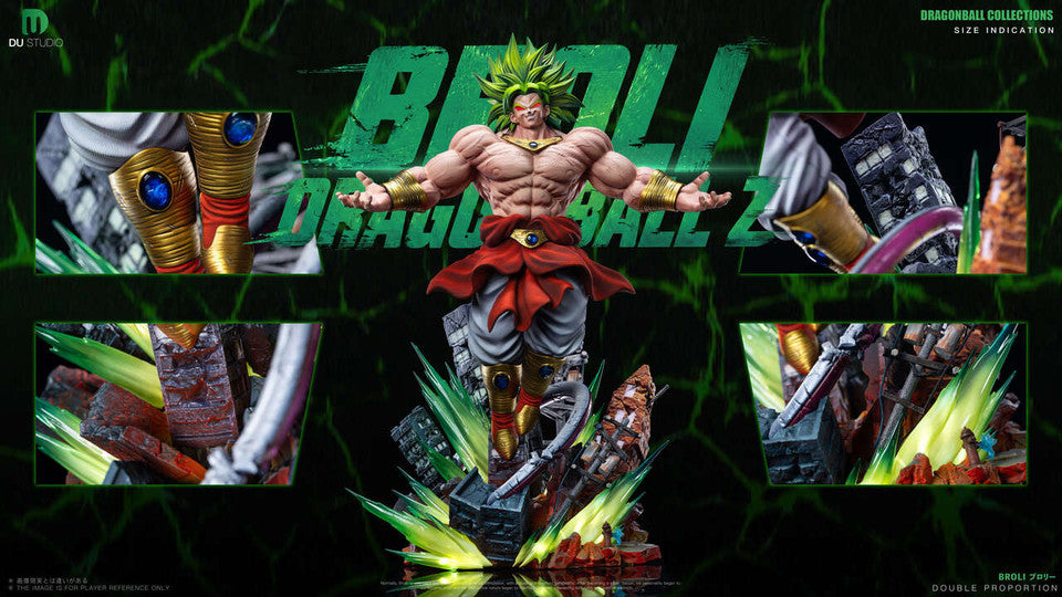 Dragon Ball - Super Saiyan Broly | 1:8/1:6/1:4 Resin Statue | by Du Studio