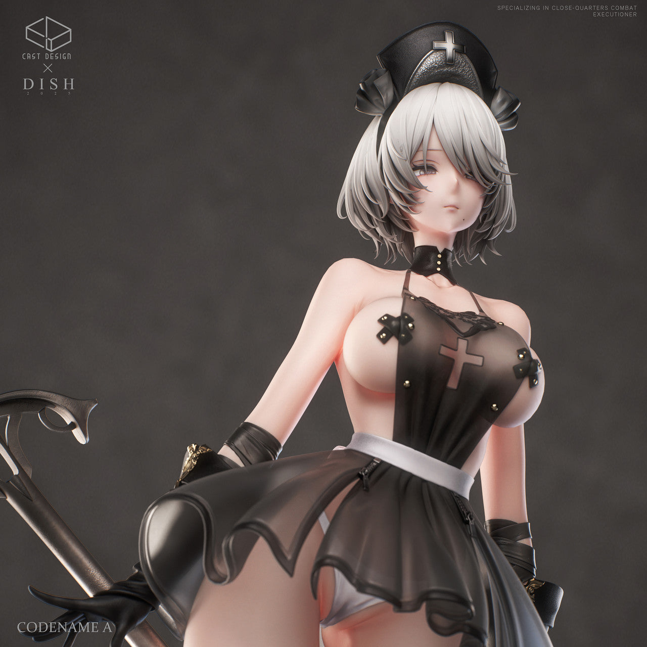 NieR:Automata - NieR 2B YoRHa NO. 2 Instructor Codename A | 1:4 Resin Statue | by Cast Design X Dish Studio