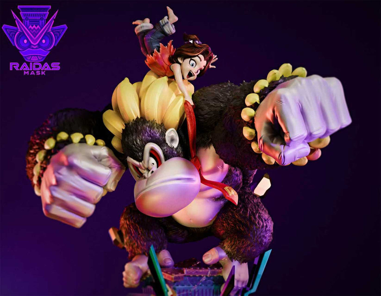 Donkey Kong - Bananza | Resin Statue | by Raidas Mask Studio