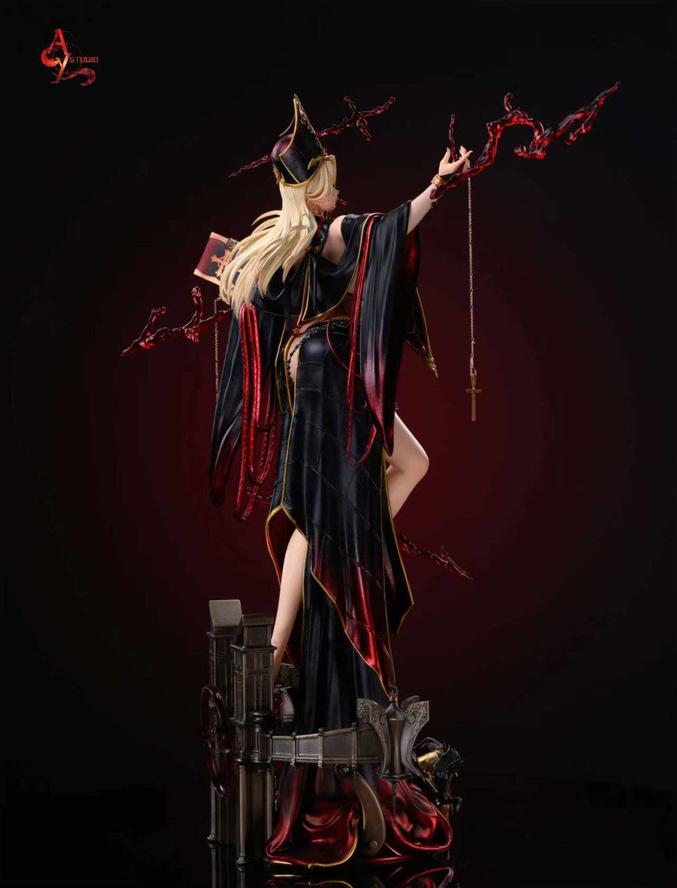 Dark Vatican Pope | 1:4 Resin Statue | by ACY Studio