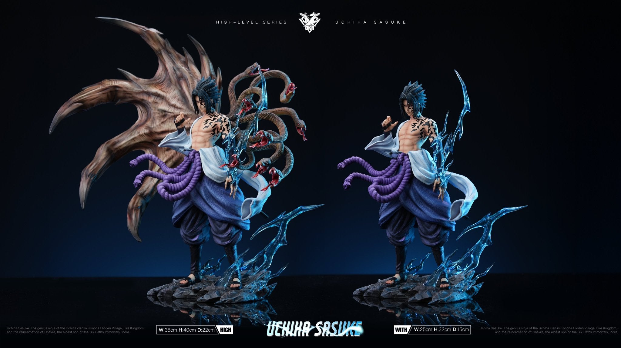 Naruto - Sasuke Uchiha | 1:6 Resin Statue | von OKR Studio