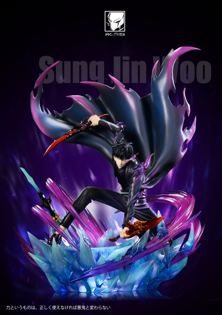 Solo Leveling - Sung Jin Woo Squatting pose | 1:6 Resin Statue | by Noc Studio