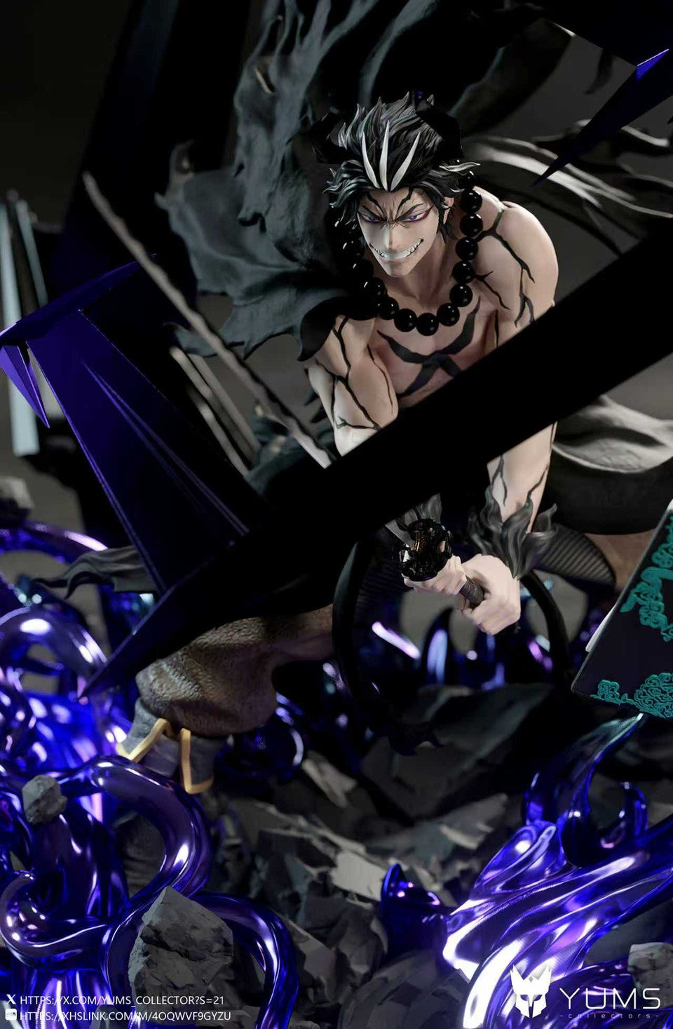 Black Clover - Yami Sukehiro | 1:6 Resin Statue | by Yums Collectors