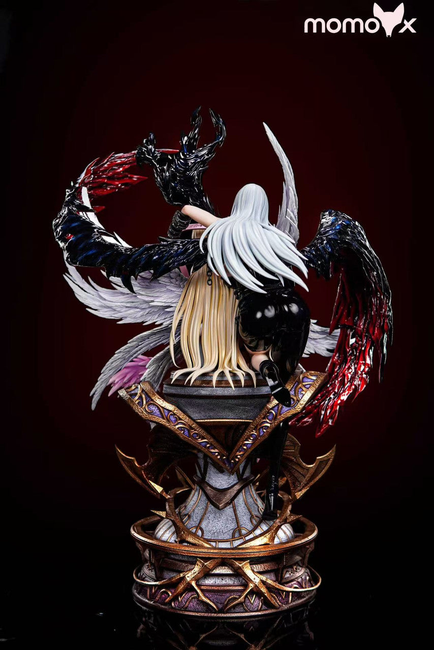 中古Digimonガレージキット（Angewomon＆Deviwomon） Digimon - Angewomon & Lady Devimon | 1:4 Resin Statue | by Momox