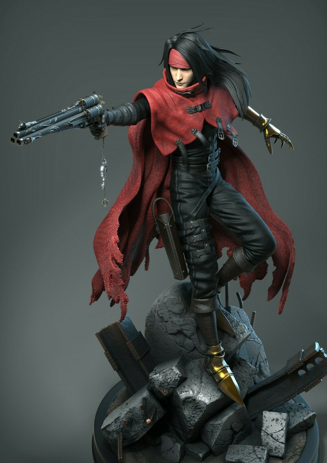 Final Fantasy - Vincent | 1:4 Resin Statue | von Solar Studio