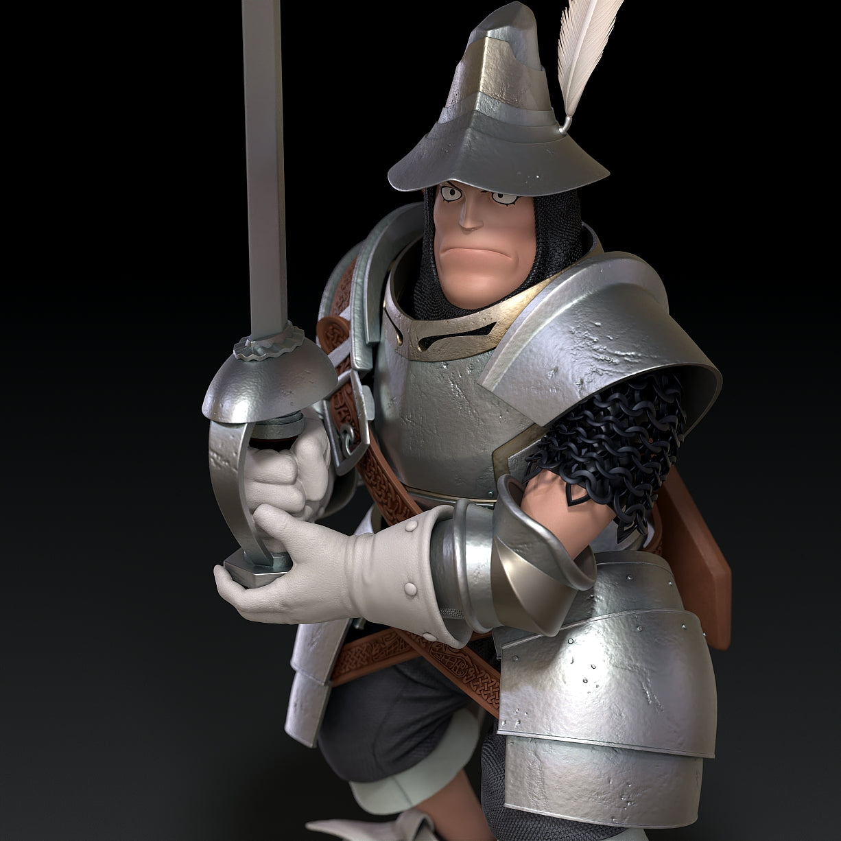 Final Fantasy - Steiner | 1:4 Resin Statue | by Solar Studio