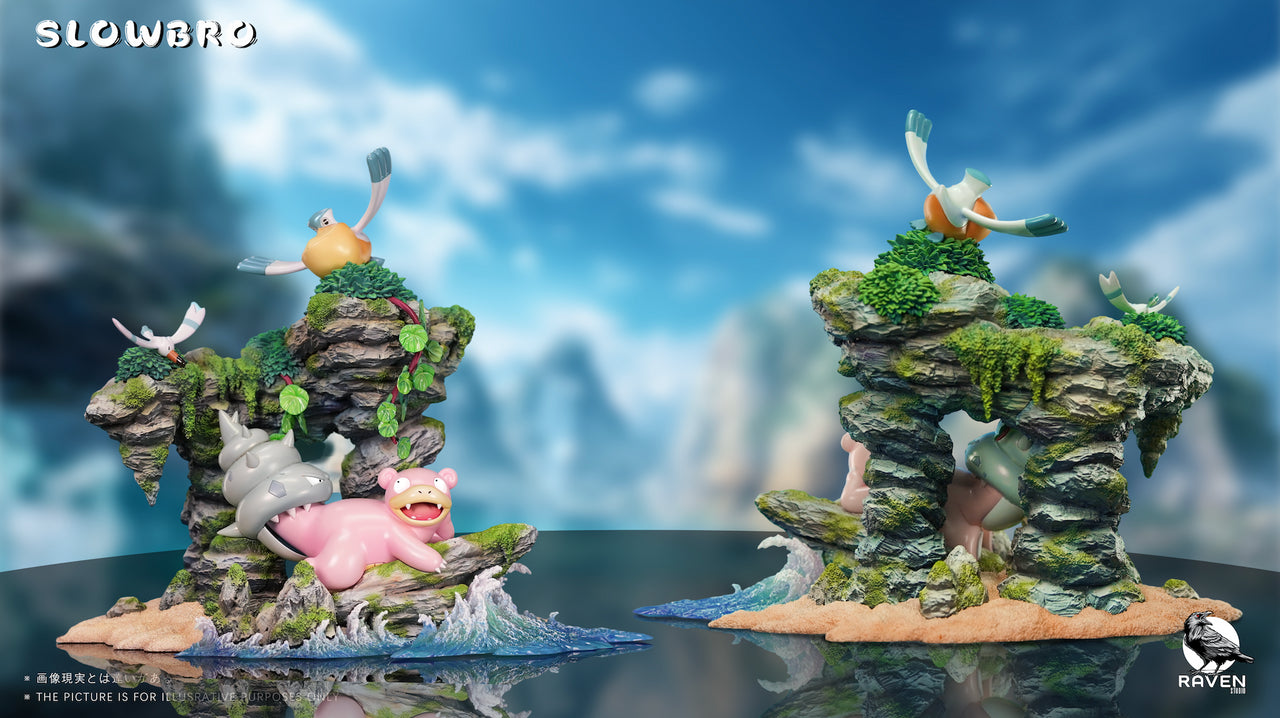 Pokemon - Slowpoke 2.0 | 1:6 Resin Statue | by Raven Studio