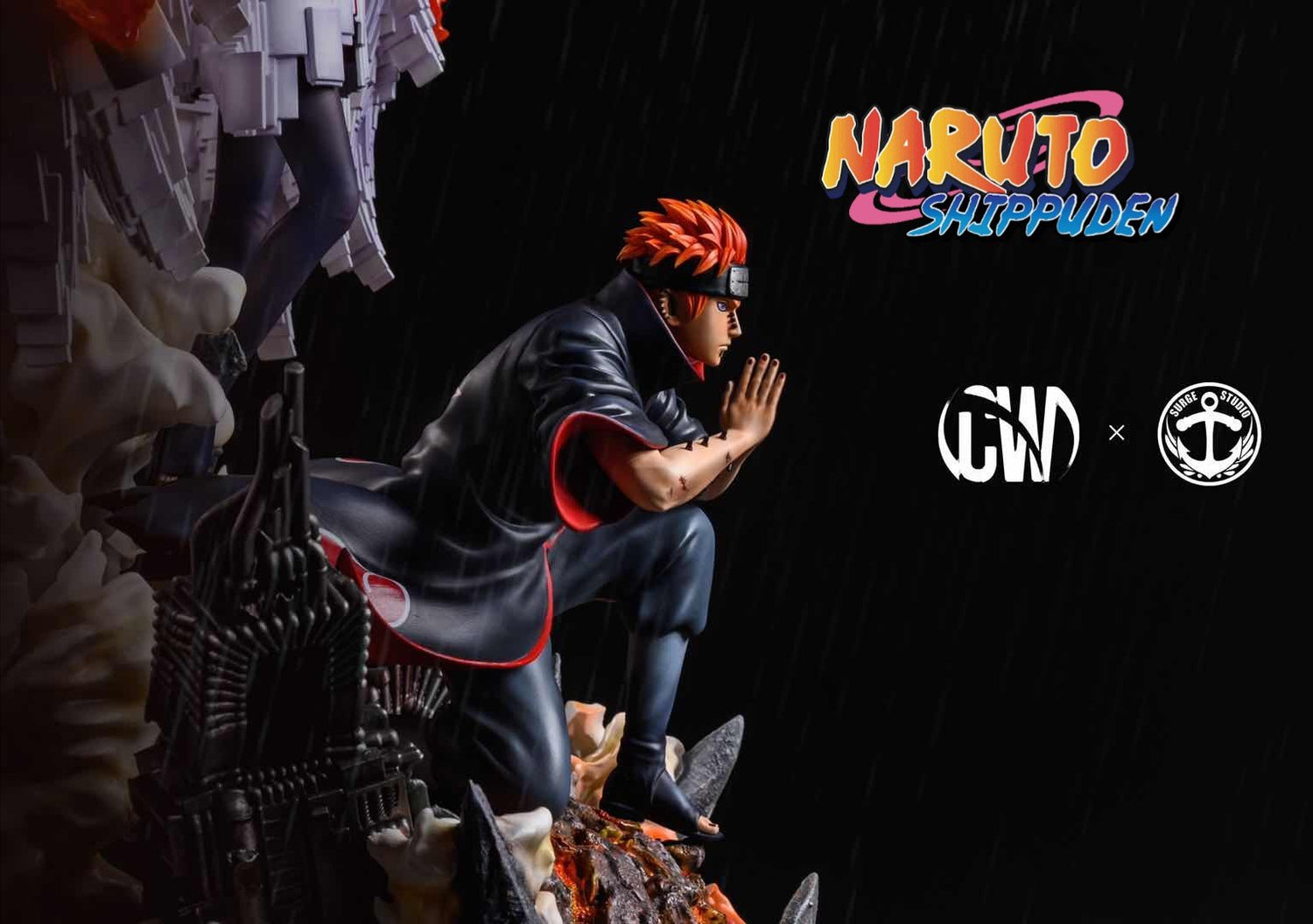 Naruto - Konan & Pain | 1:7 Resin Statue | von CW & Surge Studio