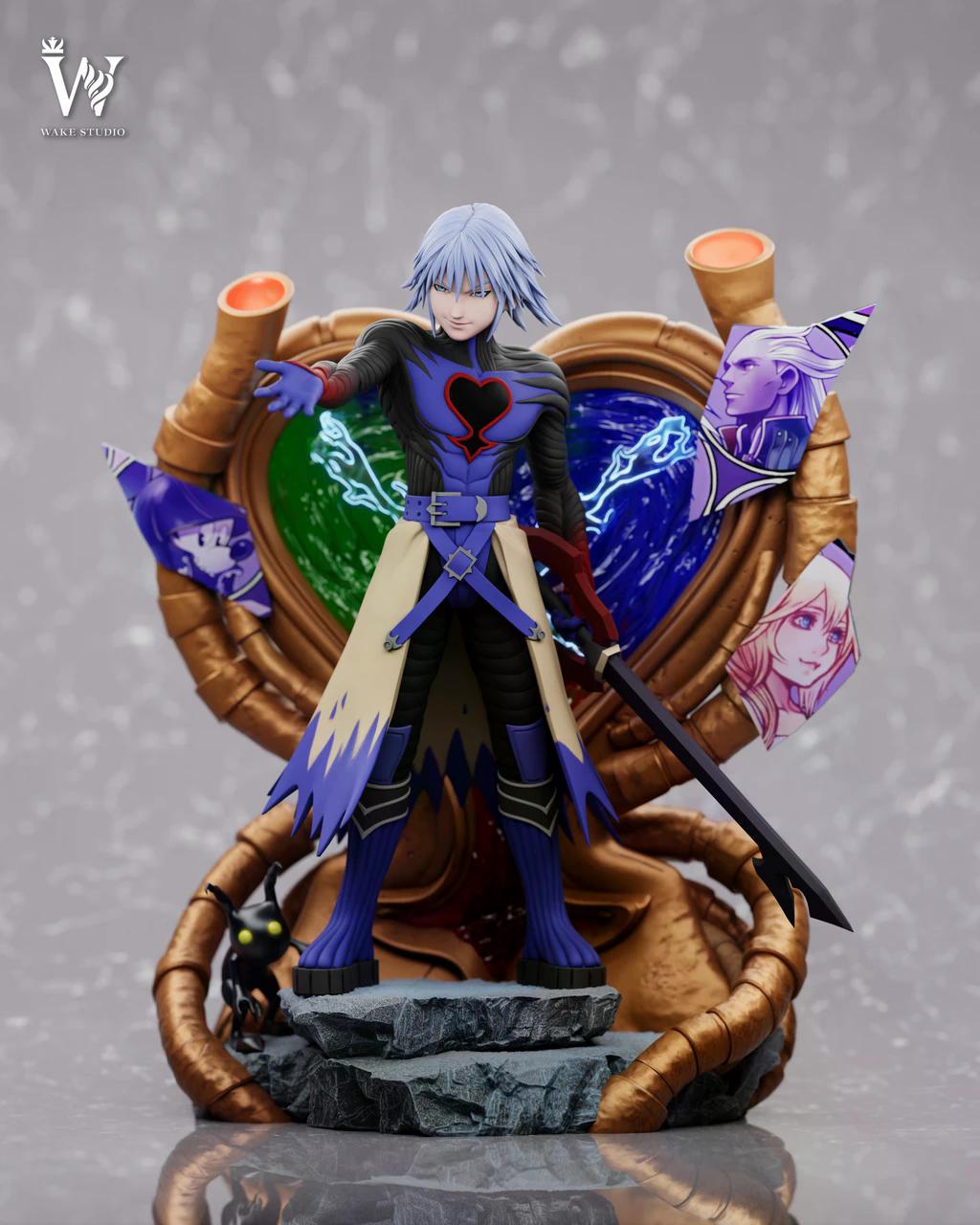 Kingdom Hearts - Riku | 1:4 Resin Statue | by Wake Studio