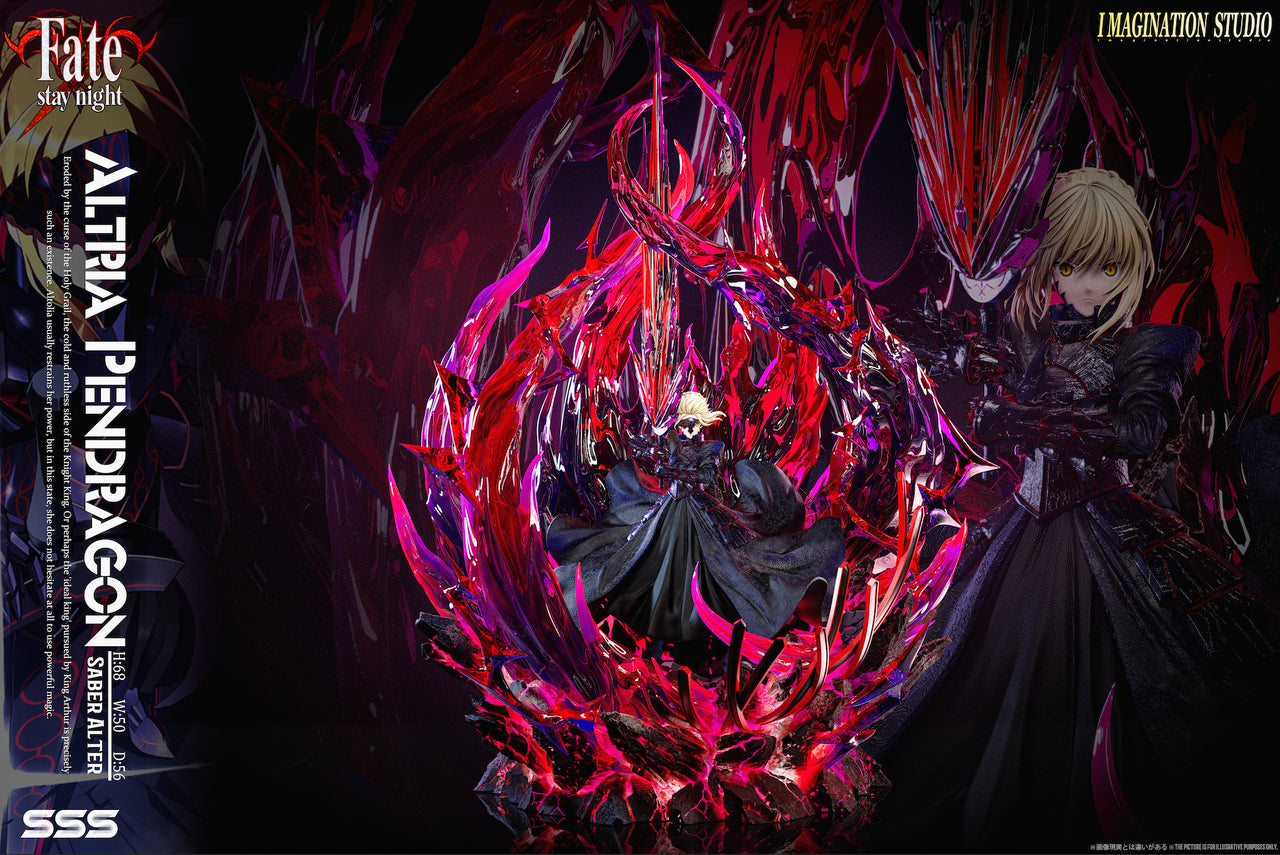 Fate/stay night - Black Saber | 1:6 Resin Statue | by Imagination Studio