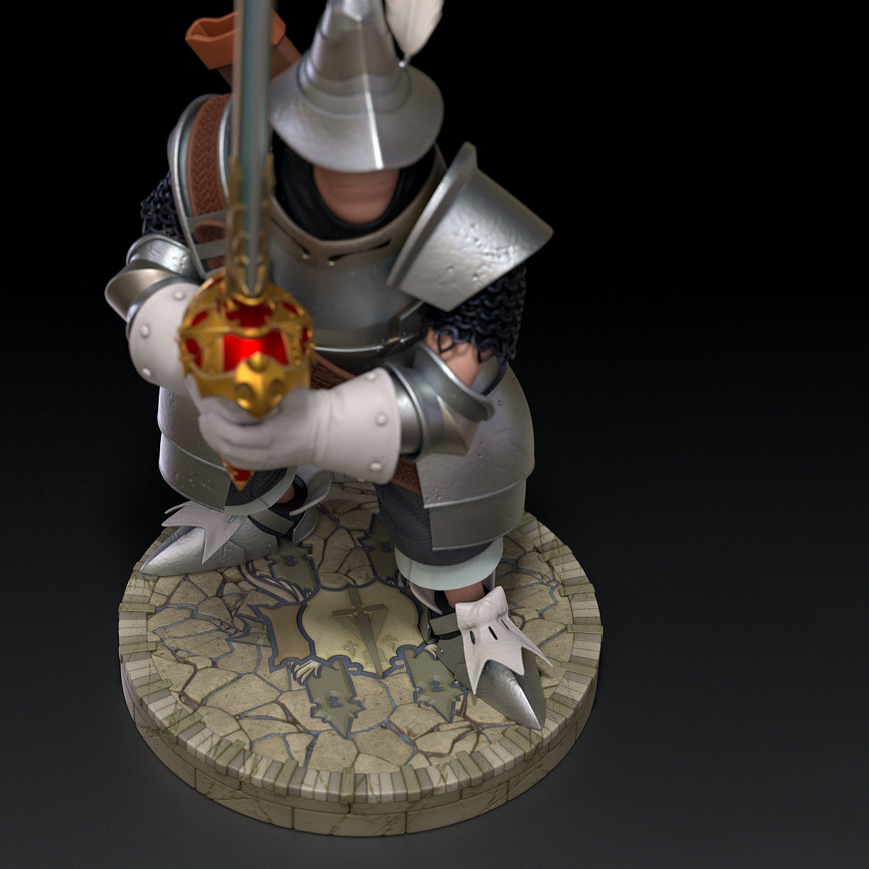 Final Fantasy - Steiner | 1:4 Resin Statue | by Solar Studio